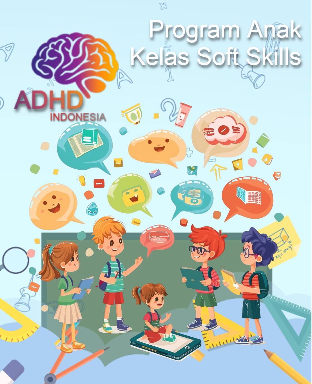 Program ADHD Indonesia Kabupaten Lanny Jaya Kelas Soft Skills Anak ADHD